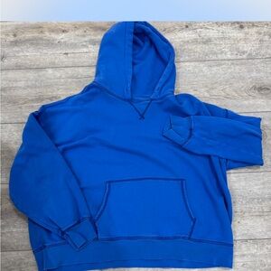 American Eagle Outfitters Blue Sweatshirt with Hood
